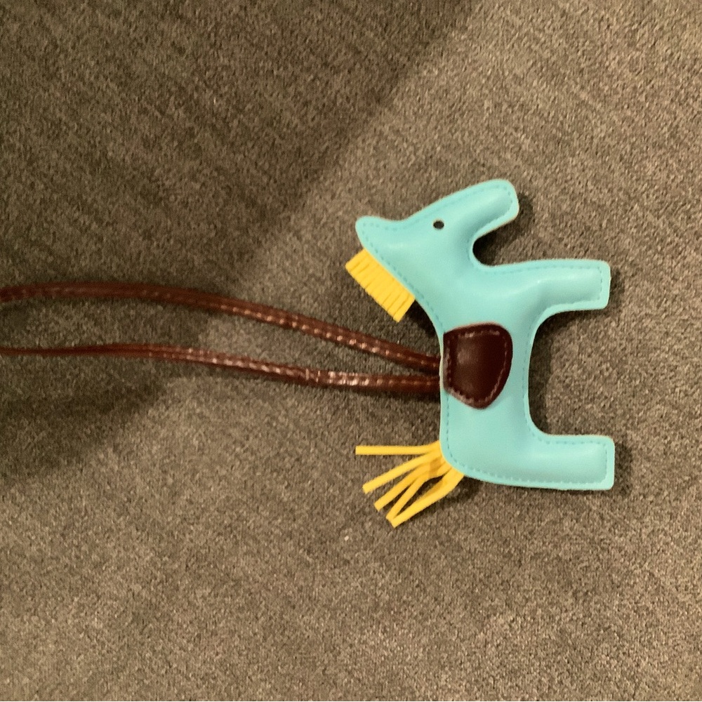 Horse bag charm keychain